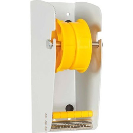 BOX PACKAGING Global Industrial„¢ Manual Wall Mount Dispenser Up To 3" Width Labels, 9"L x 5"W x 3-3/4"H LDM300